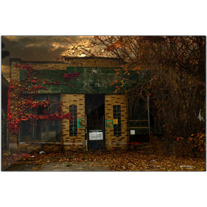 "Closed For the Season" Metal Print