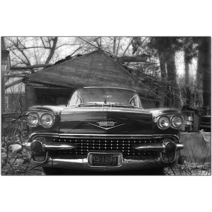 "Old Mack Cadillac" Metal Prints