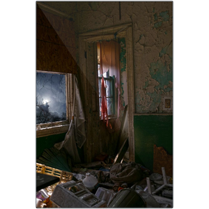 "Abandoned Abode 12" Metal Print