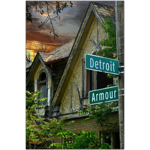 "Abandoned Abode 11" Metal Print