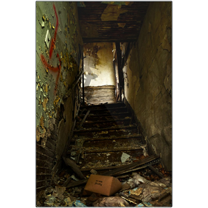 "Abandoned Abode 8" Metal Print