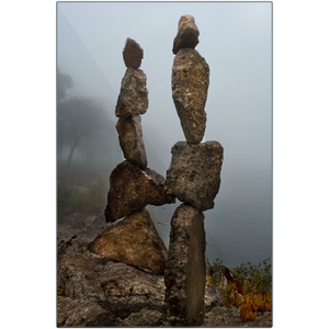 Stones - Metal Print